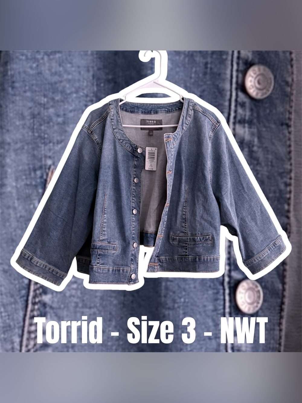 Torrid Denim Jacket - Blue